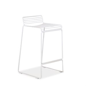 Barstol. HAY. Hee. Hvid. Siddehøjde: 65 cm