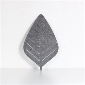 Abstracta. AirLeaf. Mørkegrå. 46,7x29 cm