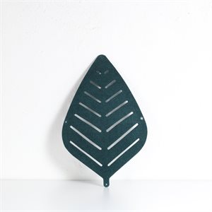Abstracta. AirLeaf. Petroleumsblå. 46,7x29 cm.