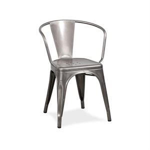 Kantinestol. Tolix. A Chair. Mat metal. 