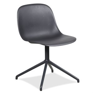 Konferencestol. Muuto. Fiber Chair. Swivel stel