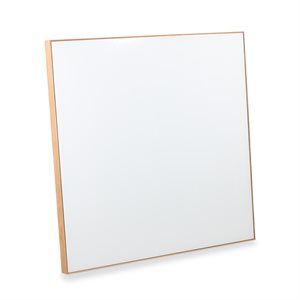 Akustisk whiteboard. Glastavle. Eg. 100x100x5cm. Demo.