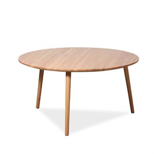 Loungebord. Magnus Olesen. Trio. Massiv eg. Ø:85 cm. Demo.