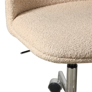 Kontorstol. AndTradition. HW30. Bouclé. Poleret alu stel.
