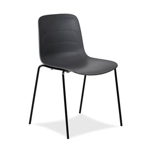 Kantinestol. Lammhults. Grade. Grå.