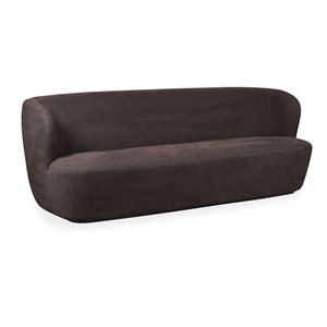 Loungesofa. Gubi. Stay. 3 seater. Mørkebrun. 
