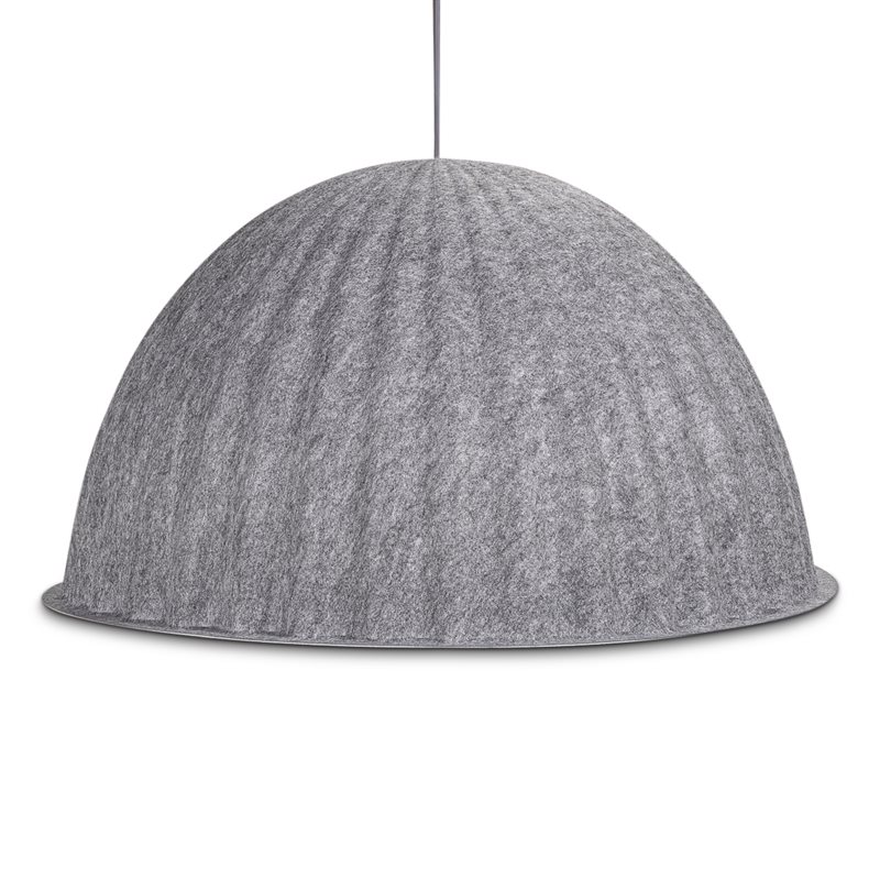 Lampe. Muuto. Under The Bell. Grå. Ø82 cm